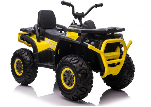 Vaikiškas keturratis LEAN CARS XMX607 – Geltonas