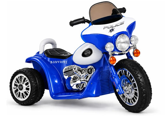 Vaikiškas triratis motociklas su akumuliatoriumi JT568, raudonas
