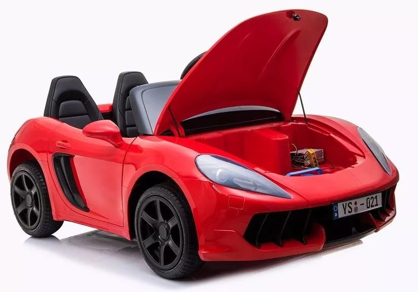 YSA021A elektrinis vaikiškas automobilis, raudonas
