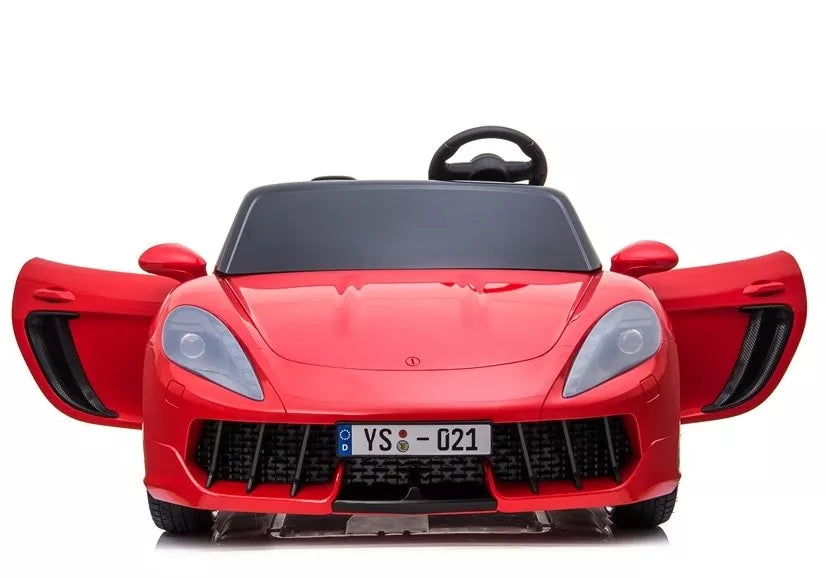 YSA021A elektrinis vaikiškas automobilis, raudonas