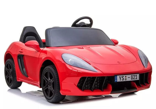 YSA021A elektrinis vaikiškas automobilis, raudonas