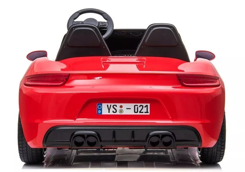 YSA021A elektrinis vaikiškas automobilis, raudonas