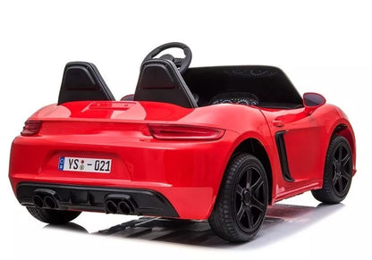 YSA021A elektrinis vaikiškas automobilis, raudonas