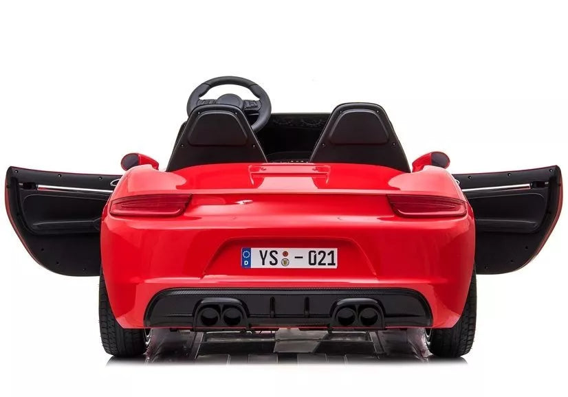 YSA021A elektrinis vaikiškas automobilis, raudonas
