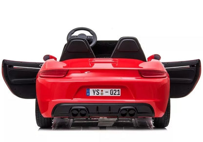 YSA021A elektrinis vaikiškas automobilis, raudonas