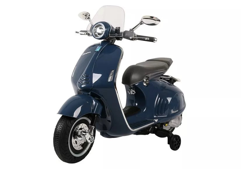Žydras elektrinis motoroleris Vespa GTS 300