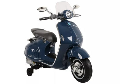 Žydras elektrinis motoroleris Vespa GTS 300